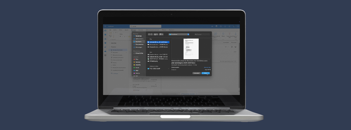 metadata attachments email